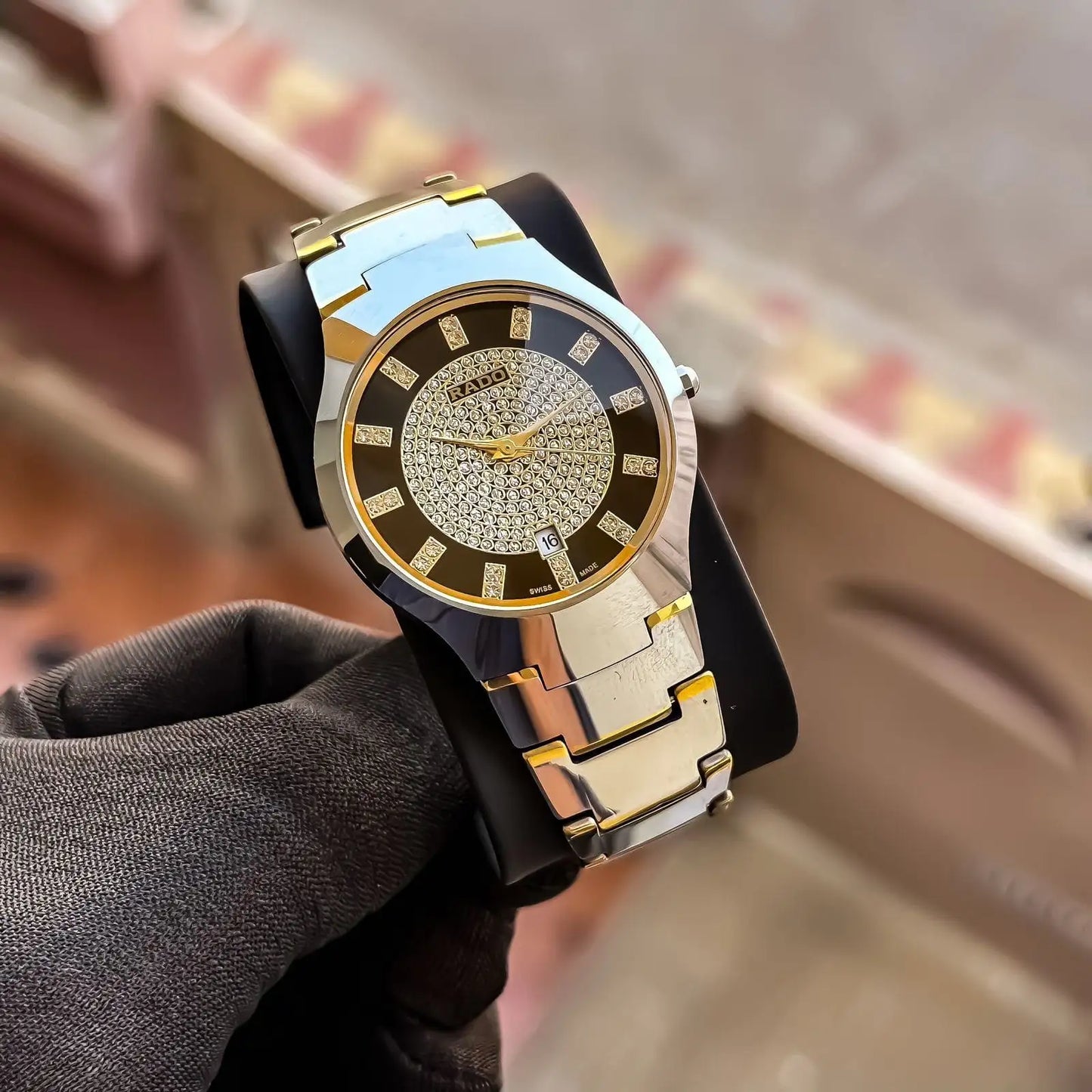 Rado ceramic Silver & Black
