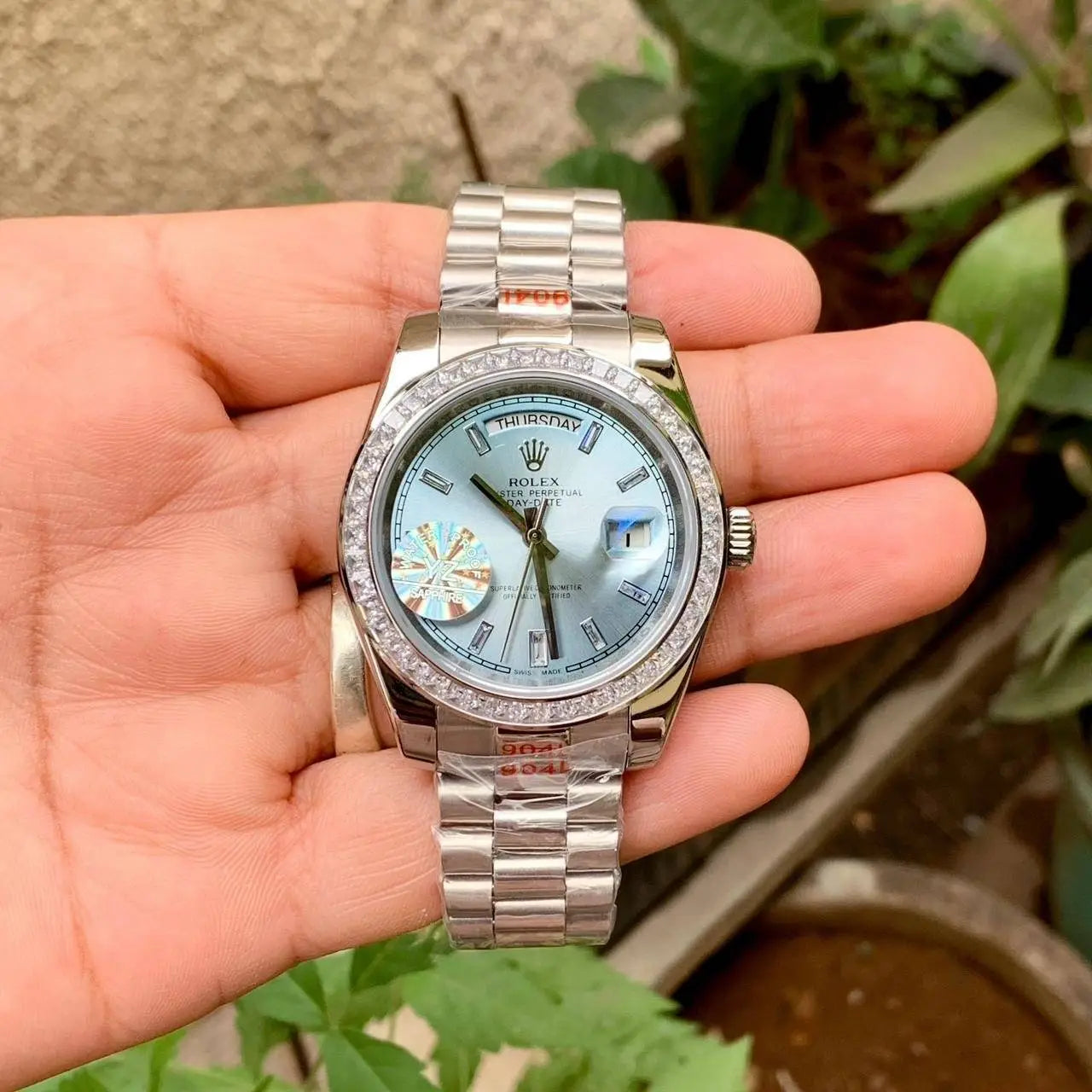 Rolex Day Date Ice Blue