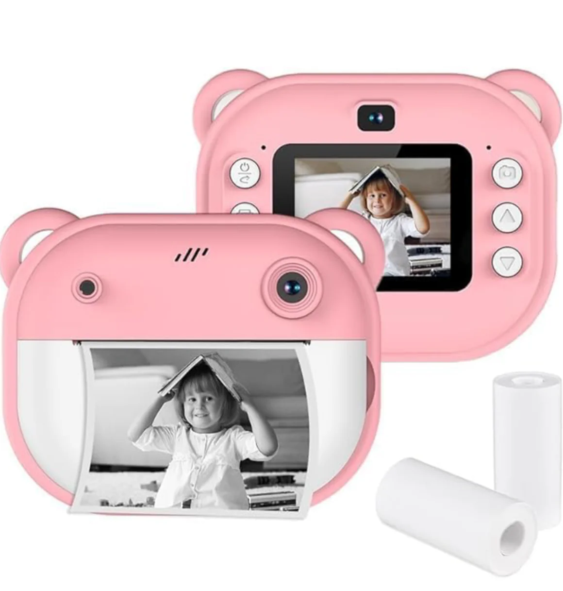 Instant Print Camera | 1080P HD Instant Print Photo | Birthday Gifts for Kids