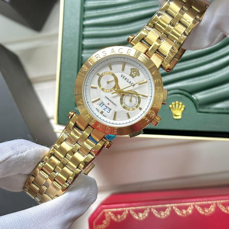 Versace Golden Chronograph