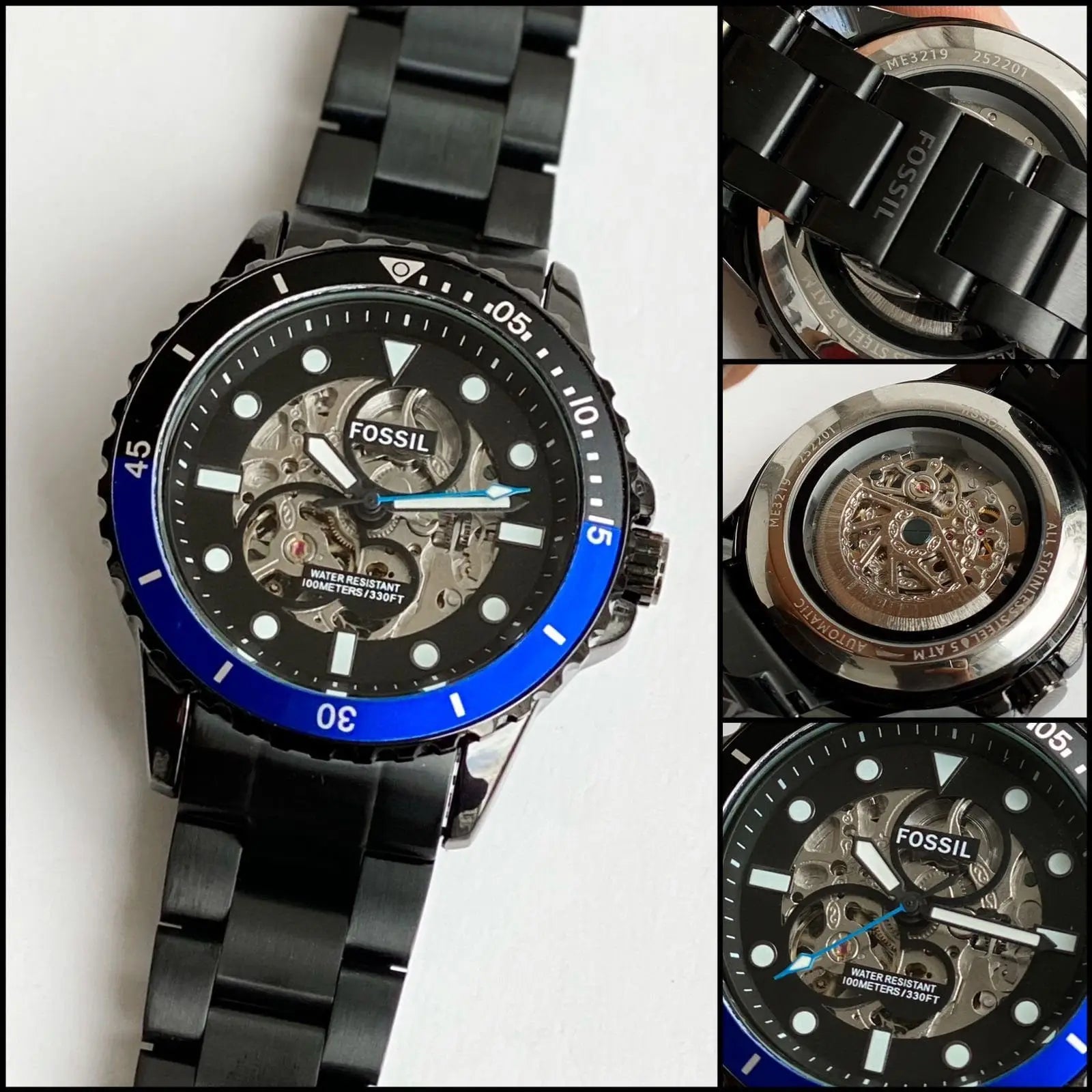 Fossil ME3191 Black