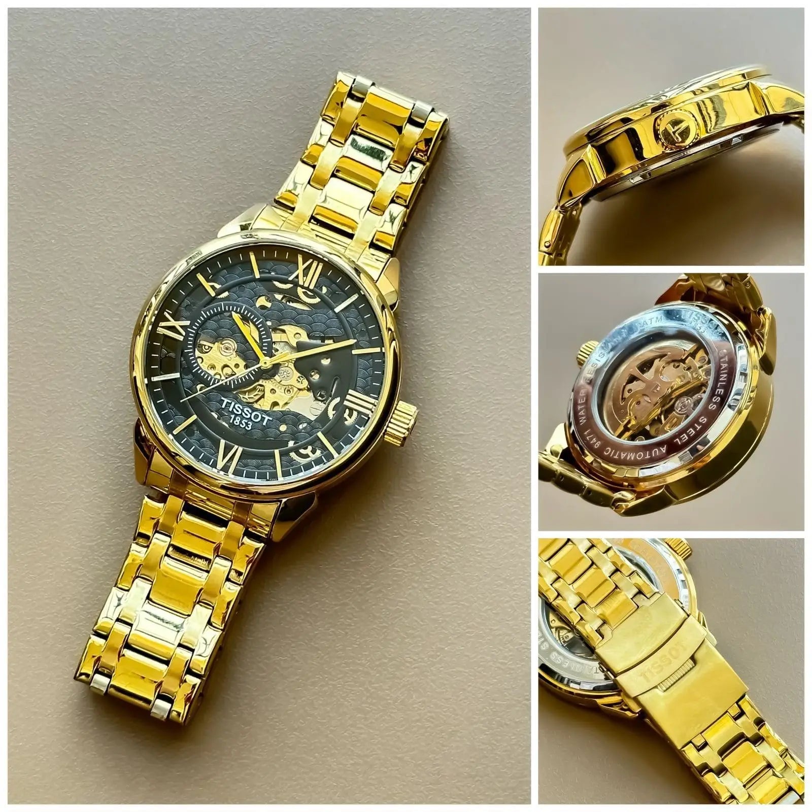 Tissot LeLocle Gold & Black